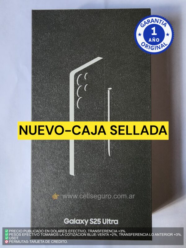 Samsung S 25 Ultra 1Tb 12 Gb Ram