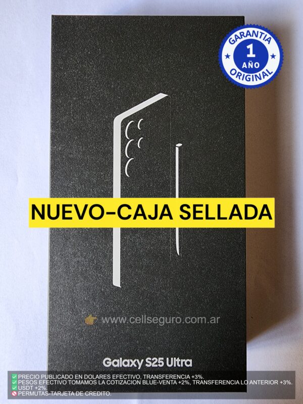 Samsung S 25 Ultra 512 Gb 12 Gb Ram