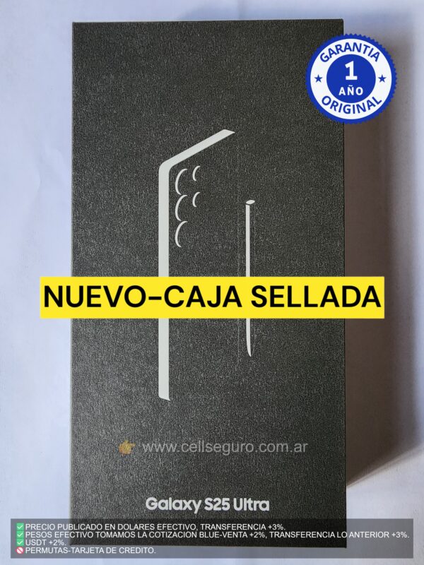 Samsung S 25 Ultra 1Tb 12 Gb Ram Dual Sim Fisica