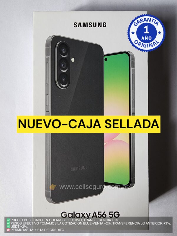 Samsung A 56 5G 256 Gb 12 Gb Ram