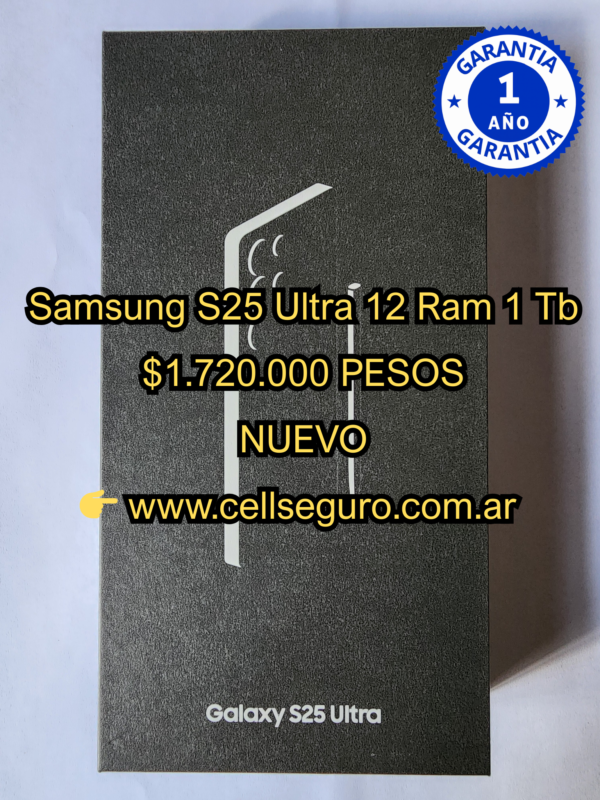 Samsung S 25 Ultra 12 Ram 1Tb