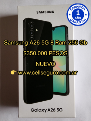 Samsung A 26 5G 8 Ram 256 Gb