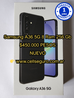 Samsung A 36 5G 8 Ram 256 Gb