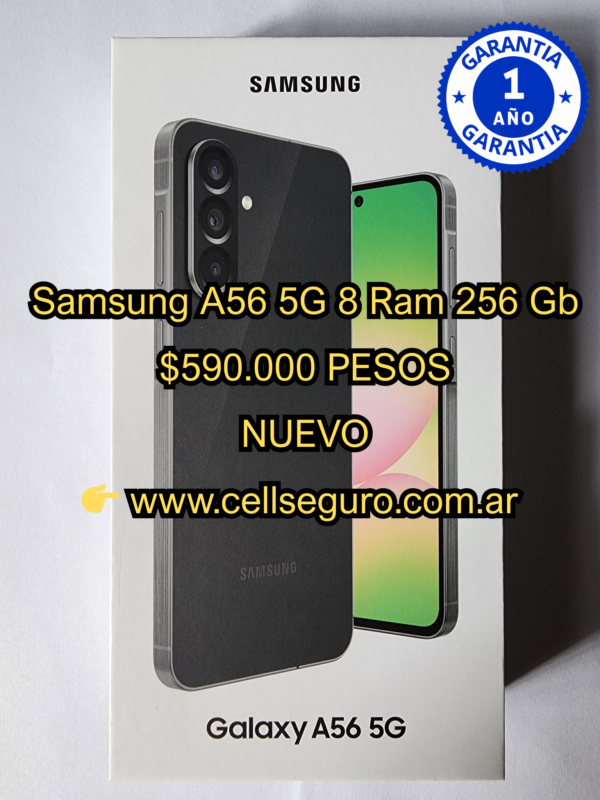 Samsung A 56 5G 8 Ram 256 Gb
