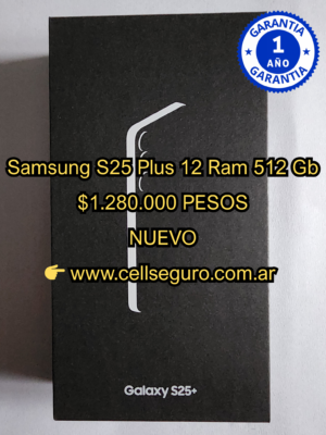Samsung S 25 Plus 12 Ram 512 Gb