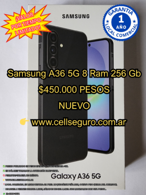 Samsung A 36 5G 8 Ram 256 Gb