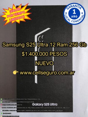 Samsung S 25 Ultra 12 Ram 256 Gb