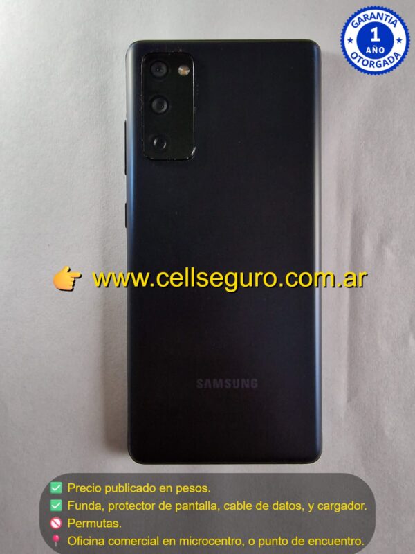 Samsung S 20 FE 6 Ram 128 Gb, Libre de Fabrica. Accesorios + Garantia.
