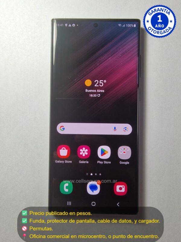 Samsung S 22 Ultra 12 Ram 256 Gb. Libre de Fabrica. Accesorios + Garantia. - Image 4