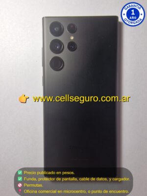 Samsung S 22 Ultra 12 Ram 256 Gb. Libre de Fabrica. Accesorios + Garantia.