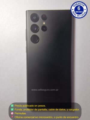 Samsung S 22 Ultra 12 Ram 256 Gb. Libre de Fabrica. Accesorios + Garantia.